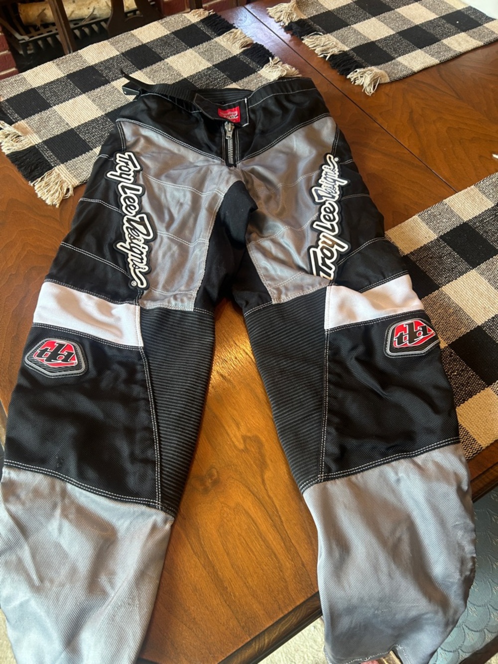 Troy Lee Designs Men’s Casual Pants — Black & Gray